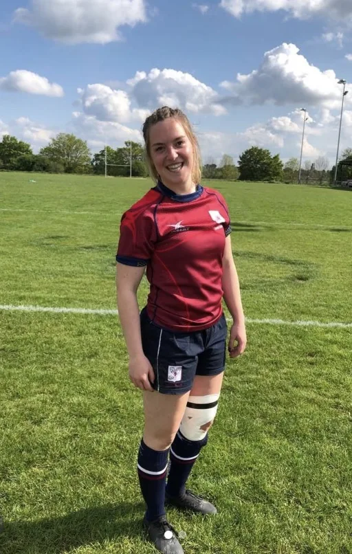 Verity back playing rugby after ACL reconstruction